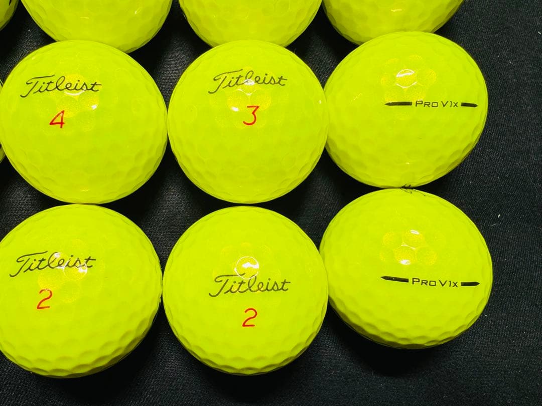 タイトリスト PRO V1X 2025年モデル 20個　　イエロー