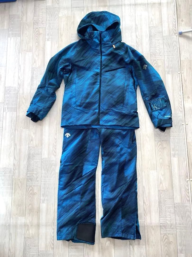 【DESCENTE】スキーウェア上下セット 上O下L