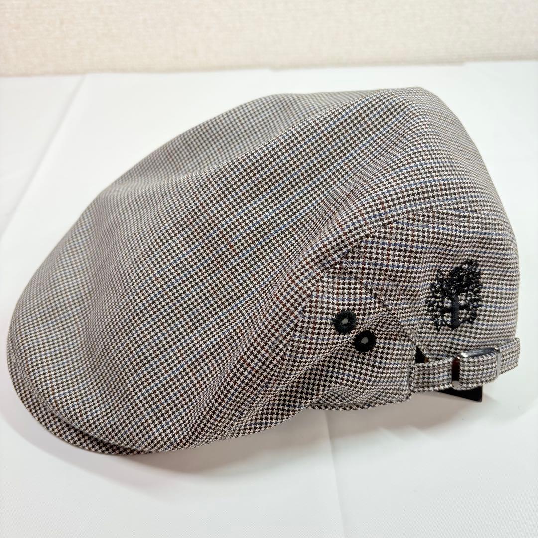 新品　DAKS ダックスゴルフ　ハンチング帽子　グレー　メンズ　紳士