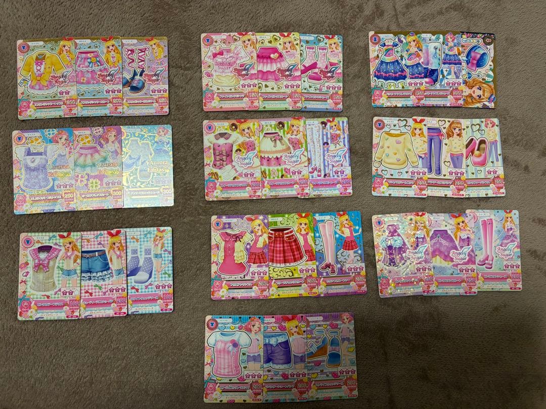 アイカツカード まとめ売り コーデコンプリート&アクセサリー