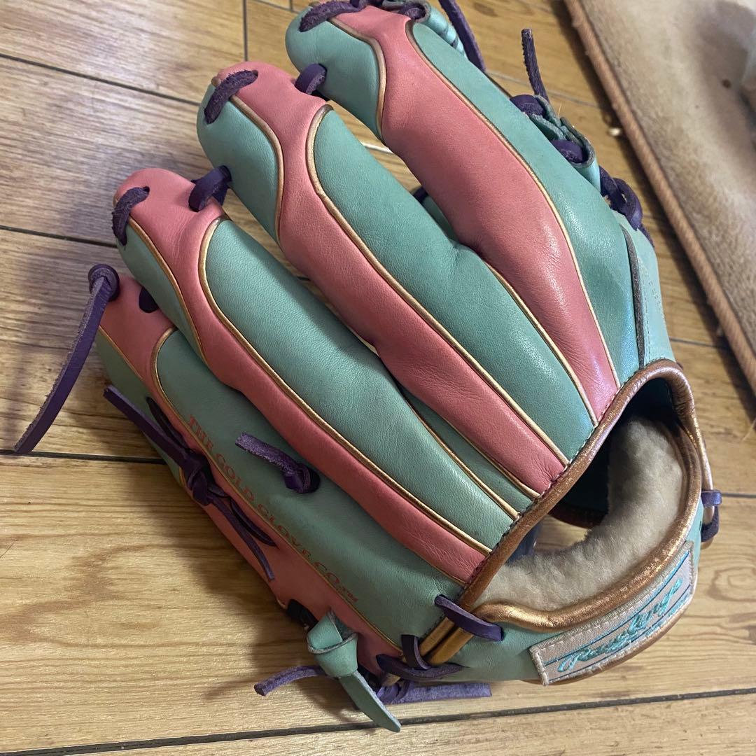 【限定カラー】ローリングス HOH プロエクセル 軟式 内野用グローブ【美品】