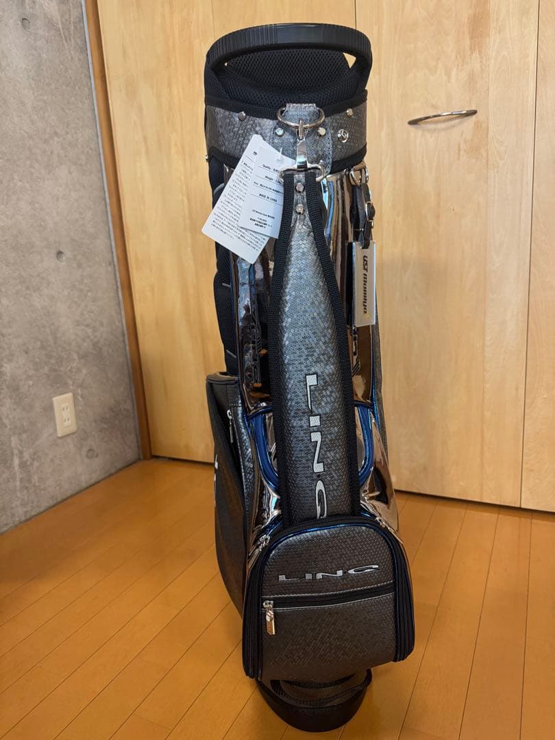 【新品・未使用】UST Mamiya LIN-Q スタンド式 キャディバッグ