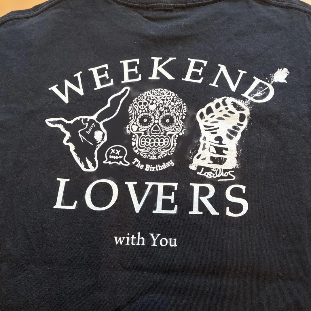 RUDEGALLERY WEEKEND LOVERS チバユウスケ　Tシャツ　L