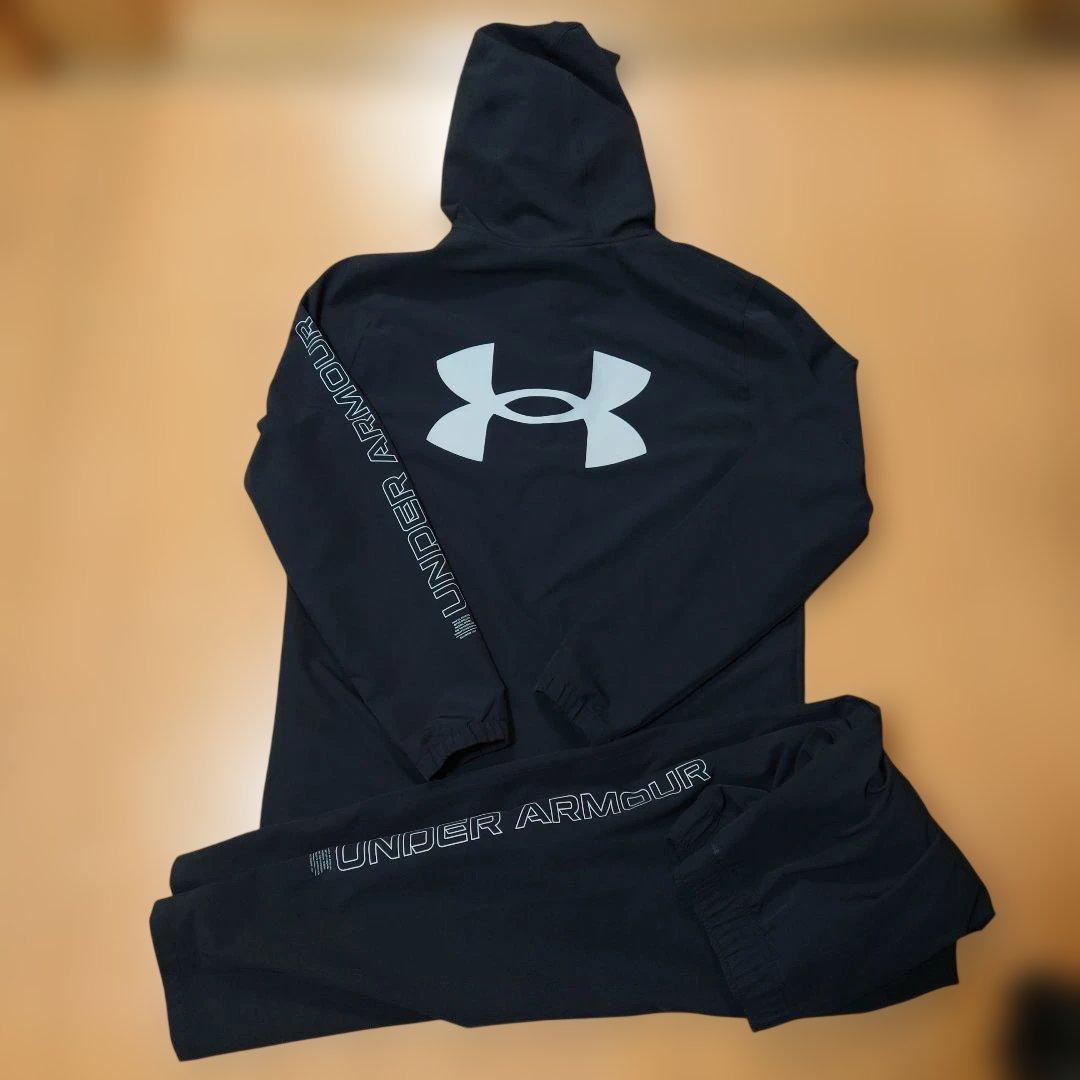 UNDER ARMOUR ウーブンジャケットパンツ セットアップ
