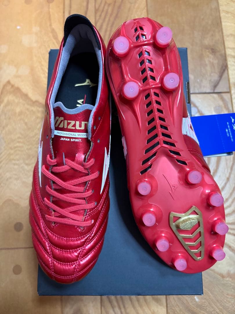 新品　40周年限定　レアサイズ　ミズノ　モレリア ネオ4 JAPAN 22.5