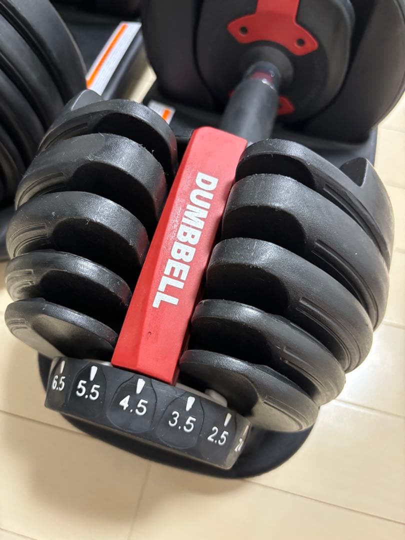 DUMBBELL 可変式ダンベル② 2.5kg-24kg ①とセット売り