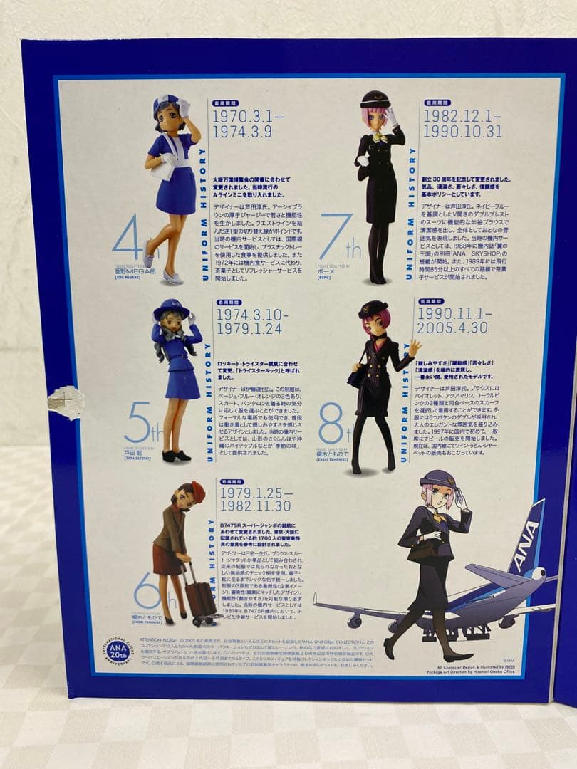 e1359☆ANA エクストラ20周年アニバーサリー フィギュア5体セット