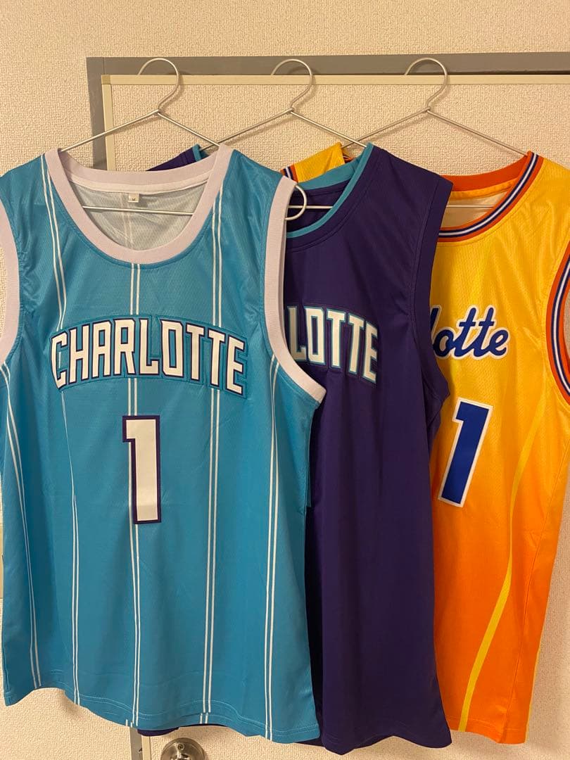 NBA ラメロボール　バスケユニフォーム　シャーロット　ホーネッツ　まとめ売り