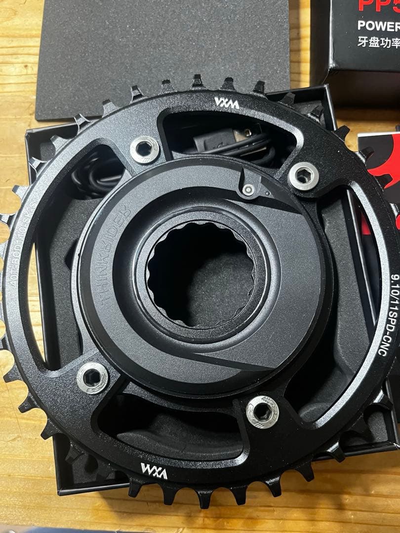パワーメーター　thinkrider PP5 チェーンリング付き