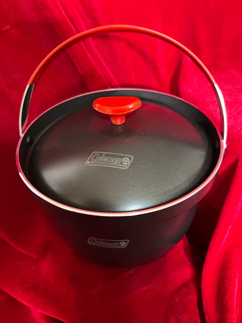 COLEMAN(コールマンライスクッカー、ザル、内蓋、計量カップ、収納ケース新品