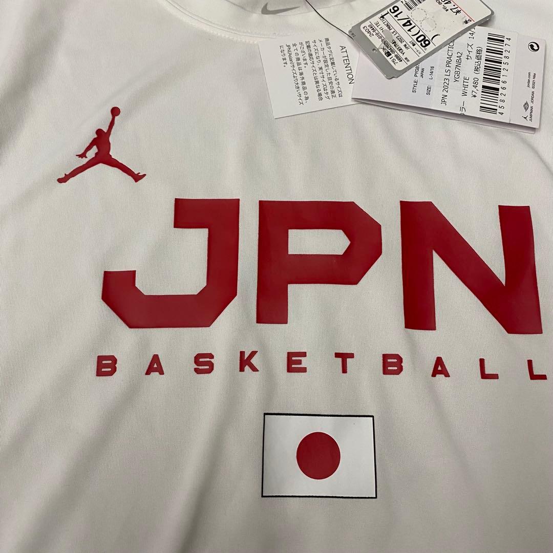 新品未使用　ジョーダン　ロンT バスケットボール日本代表　ジャンプマン
