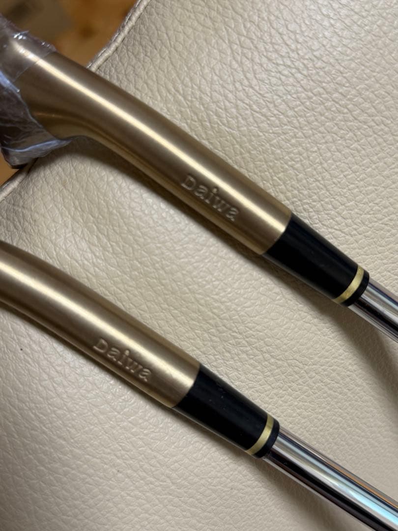 未使用 チ−ムダイワ153br−01ウェッジ 2本セット　ベリリウムカッパー