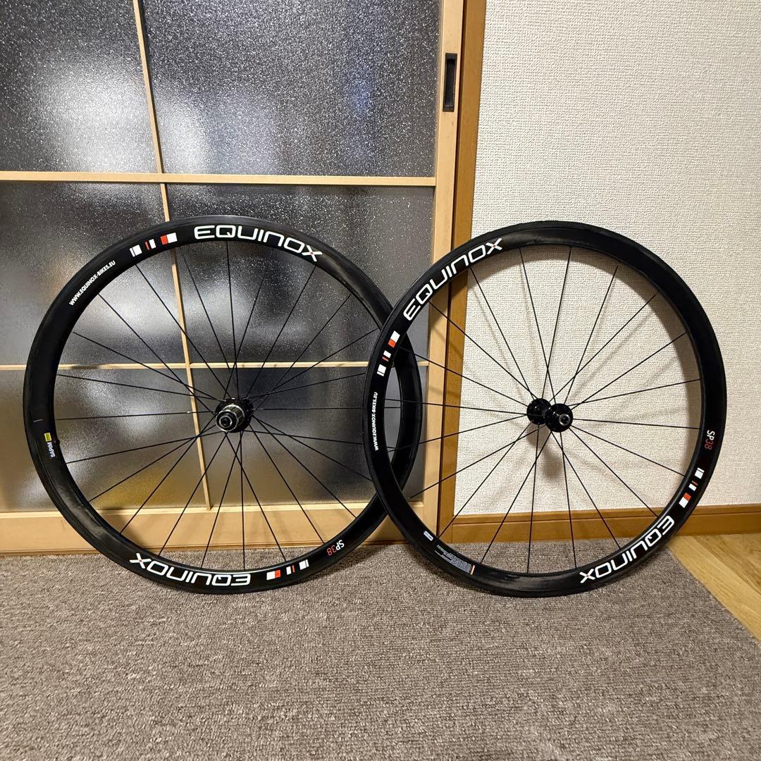 EQUINOX SP38 カーボンホイール リムブレーキ