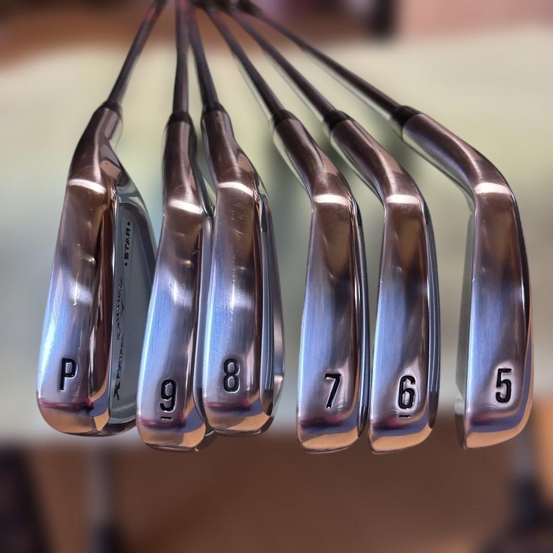 Callaway Xフォージドスターアイアン　モーダス3 105 S 美品