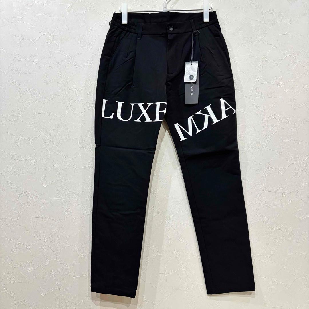 新品【LUXEAKMPLUS】リュクスエイケイエムプラスゴルフ 裏起毛パンツ Ｌ