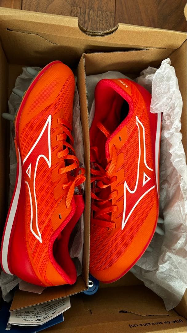 Mizuno スパイク　陸上部　新品未使用　26.5
