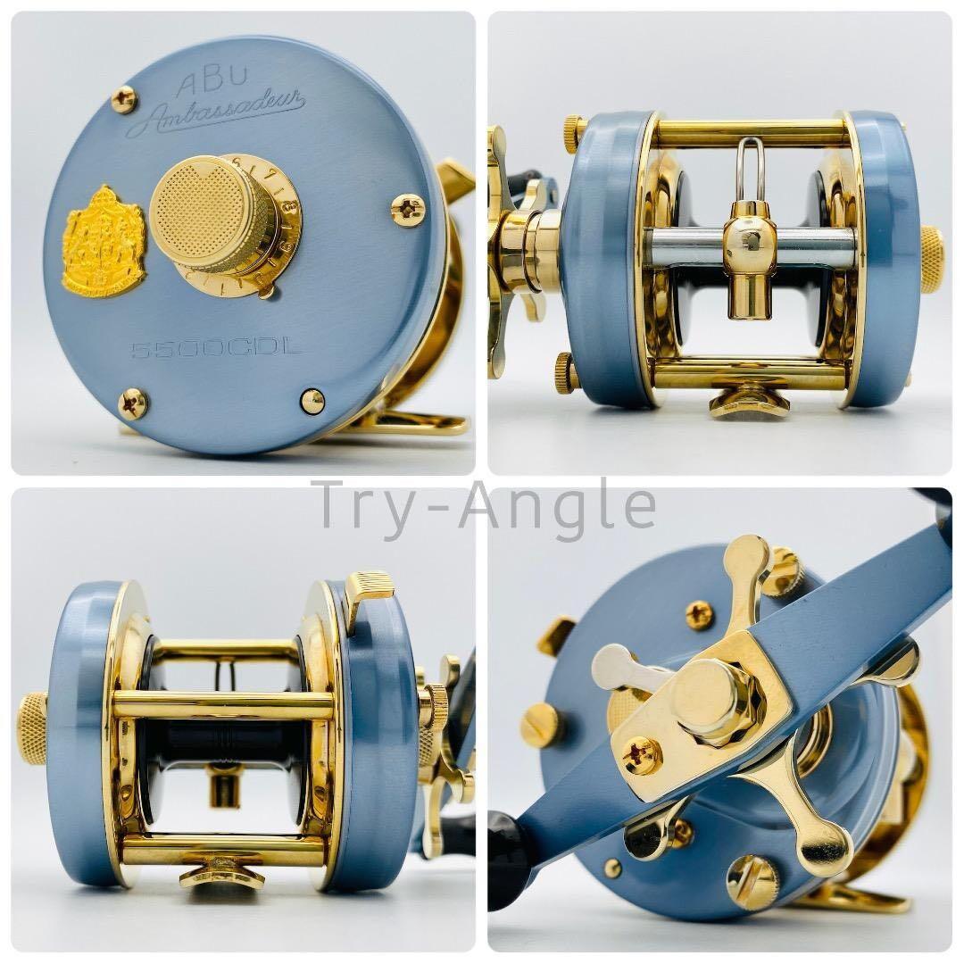 【未使用品】アブ アンバサダー 5500CDL シルバーブルー