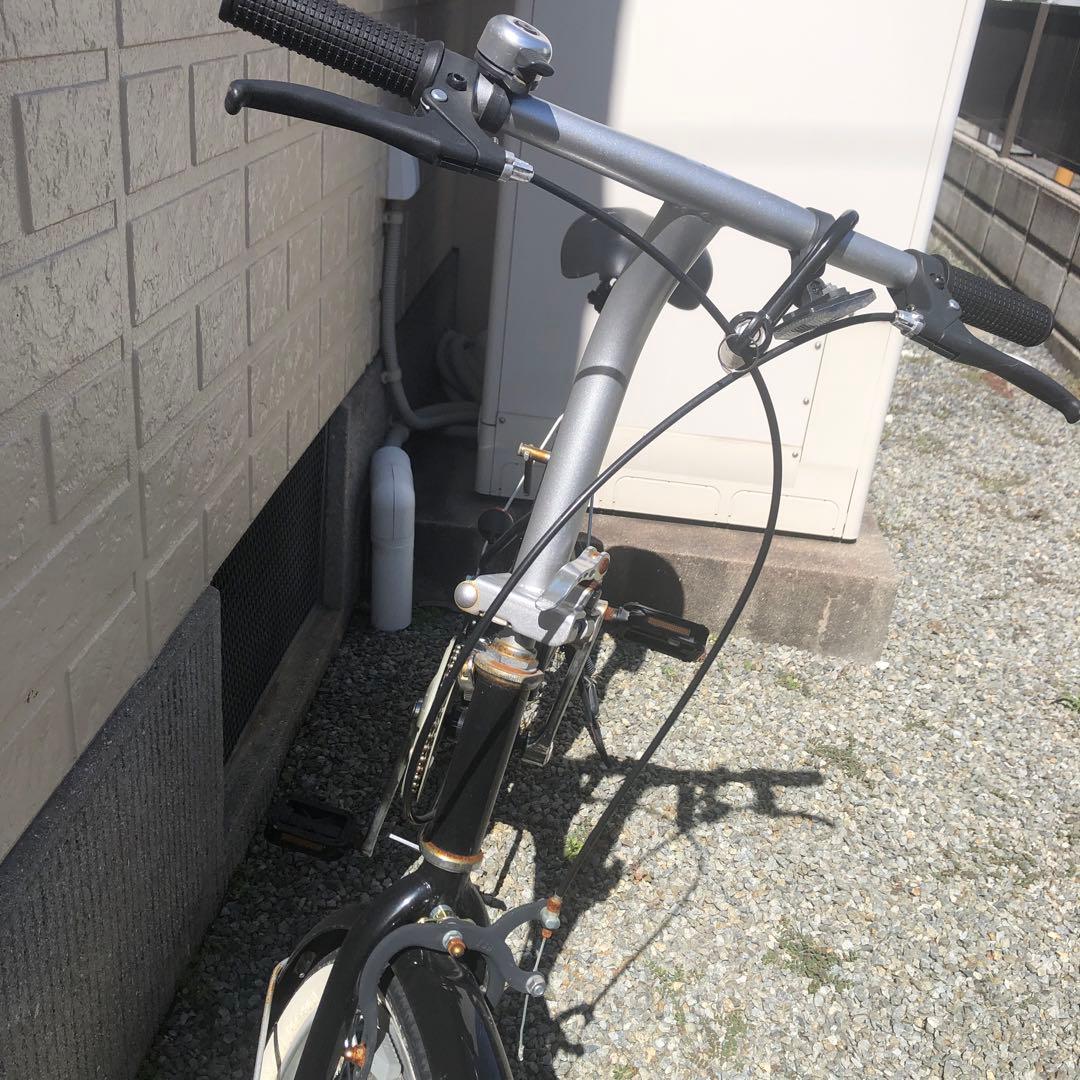折りたたみ自転車 黒