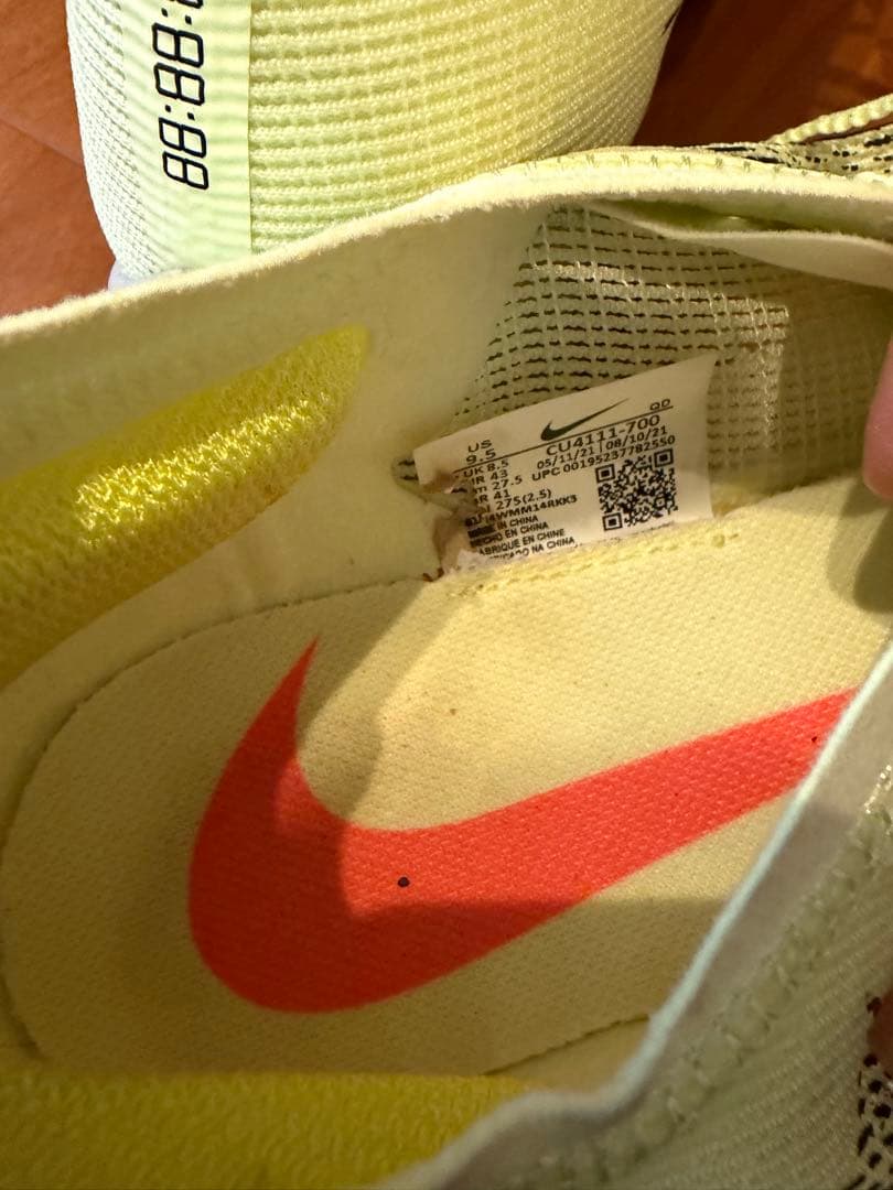スパイク・シューズ NIKE ZOOMX VAPORFLY NEXT% 2 27.5cm