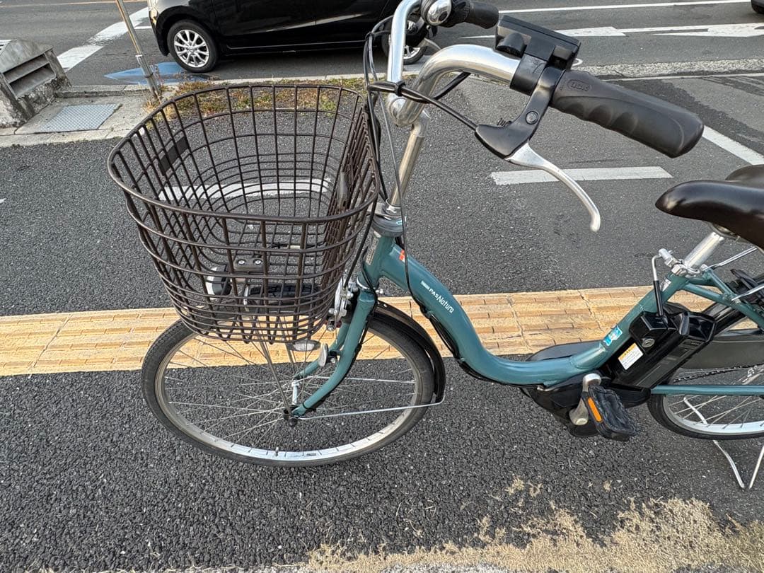 中古YAMAHA電動アシスト自転車　12.3Ah 大阪　065