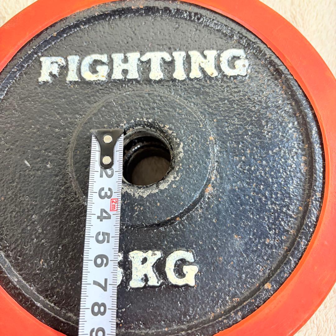 FightingRoad ダンベルプレート5.0kg×2セット 計10kg