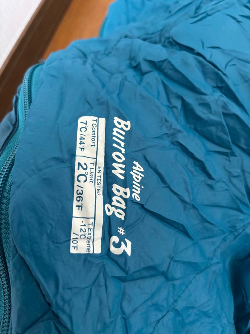 アウトドア寝具 mont-bell Alpine Burrow Bag #3