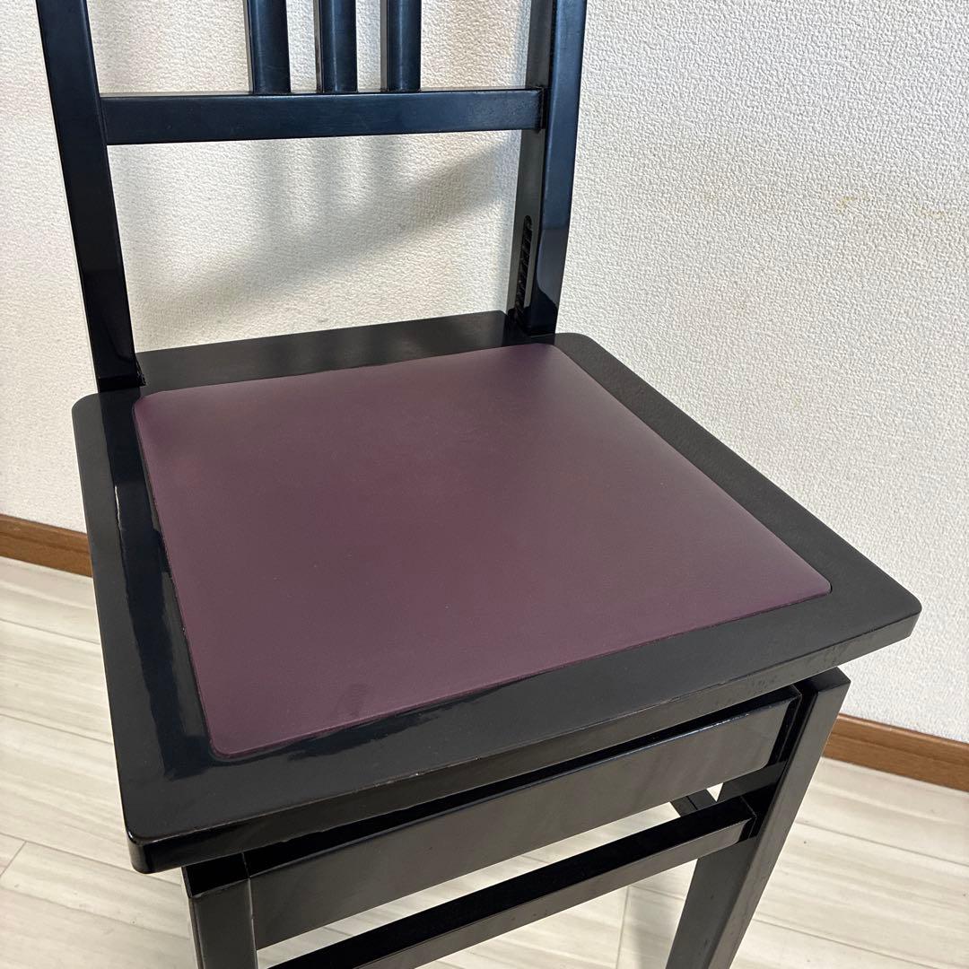 【中古良品】ピアノ背付き椅子（送料込み）トムソン椅子