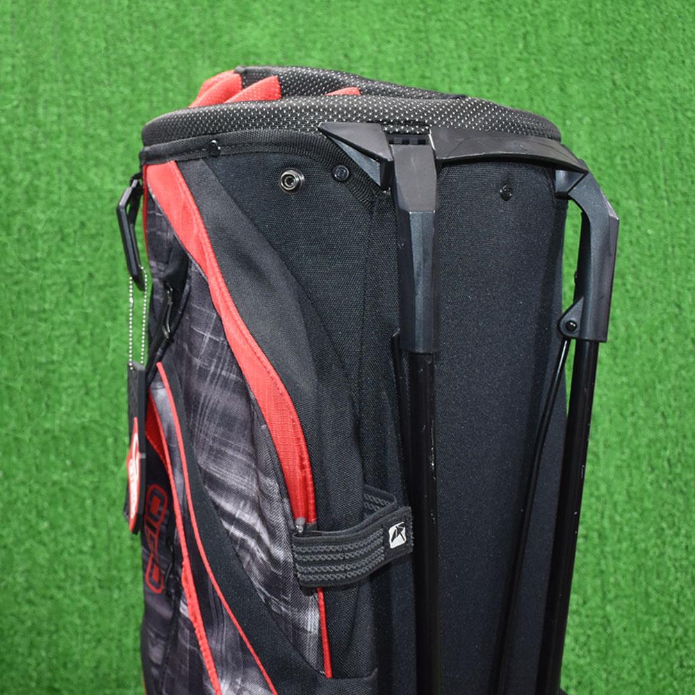 OGIO/オジオ ゴルフ スタンド式 キャディバッグ９型【チェック柄】中古！