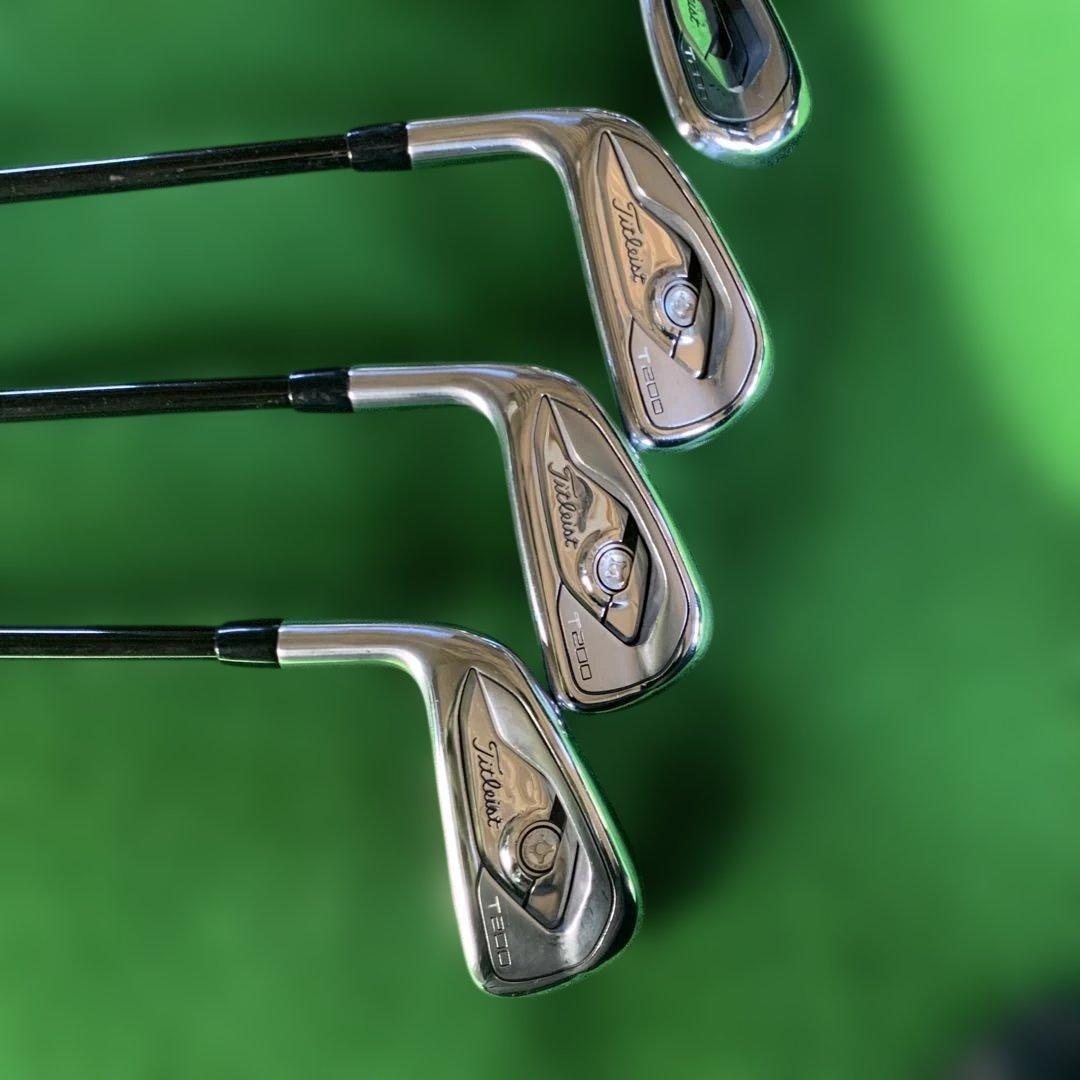 専用ですレフティ Titleist T200 2019 アイアンセット クロカ