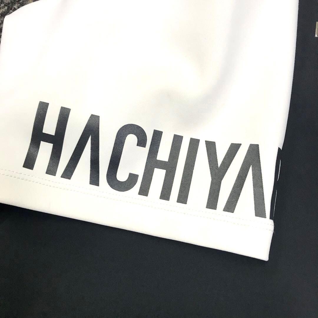 ハチヤーズ メンズ エンボス加工 モックネックシャツ《XL》