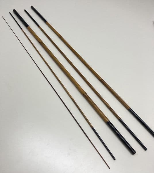 和竿 東作：鮒竿(釣竿)8本継 約15尺