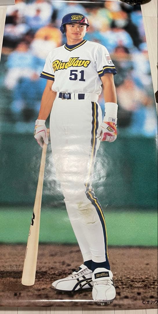 イチロー、等身大ジャンボポスター、未使用品、メジャーリーガー