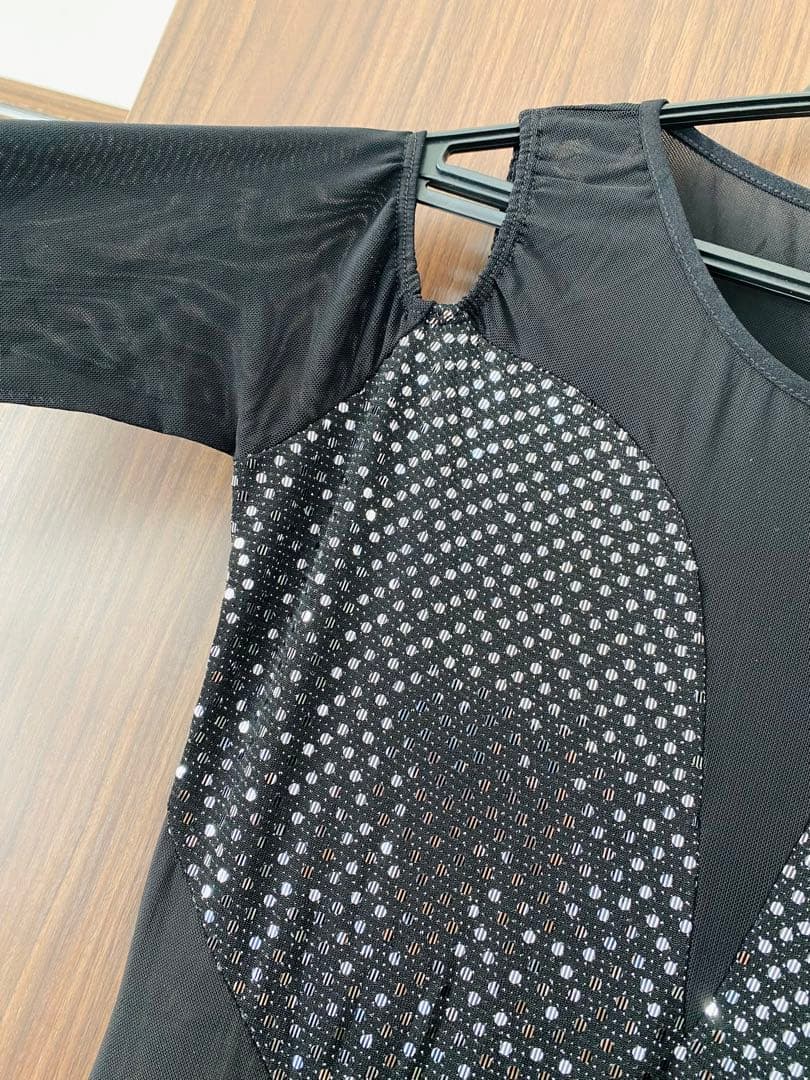 未使用品　社交ダンス　モダンドレス　黒