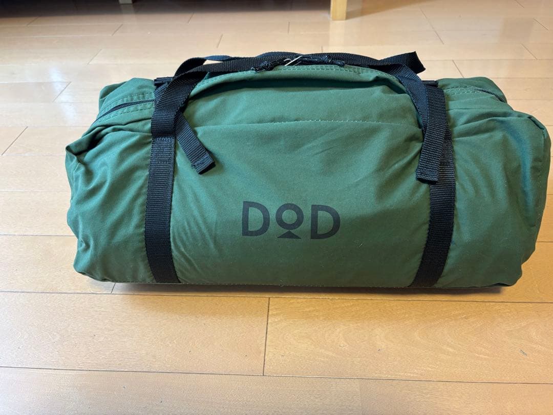 DOD ムシャテント　カーキ色　グランドシート付です。T1-819-KH