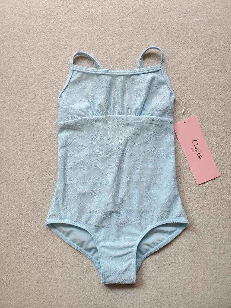 チャコット chacott バレエ レオタード 130K 水色