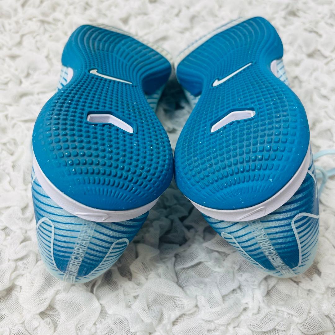 NIKEナイキフットサルシューズ26.5希少完売品レアブルー室内インドアサッカー