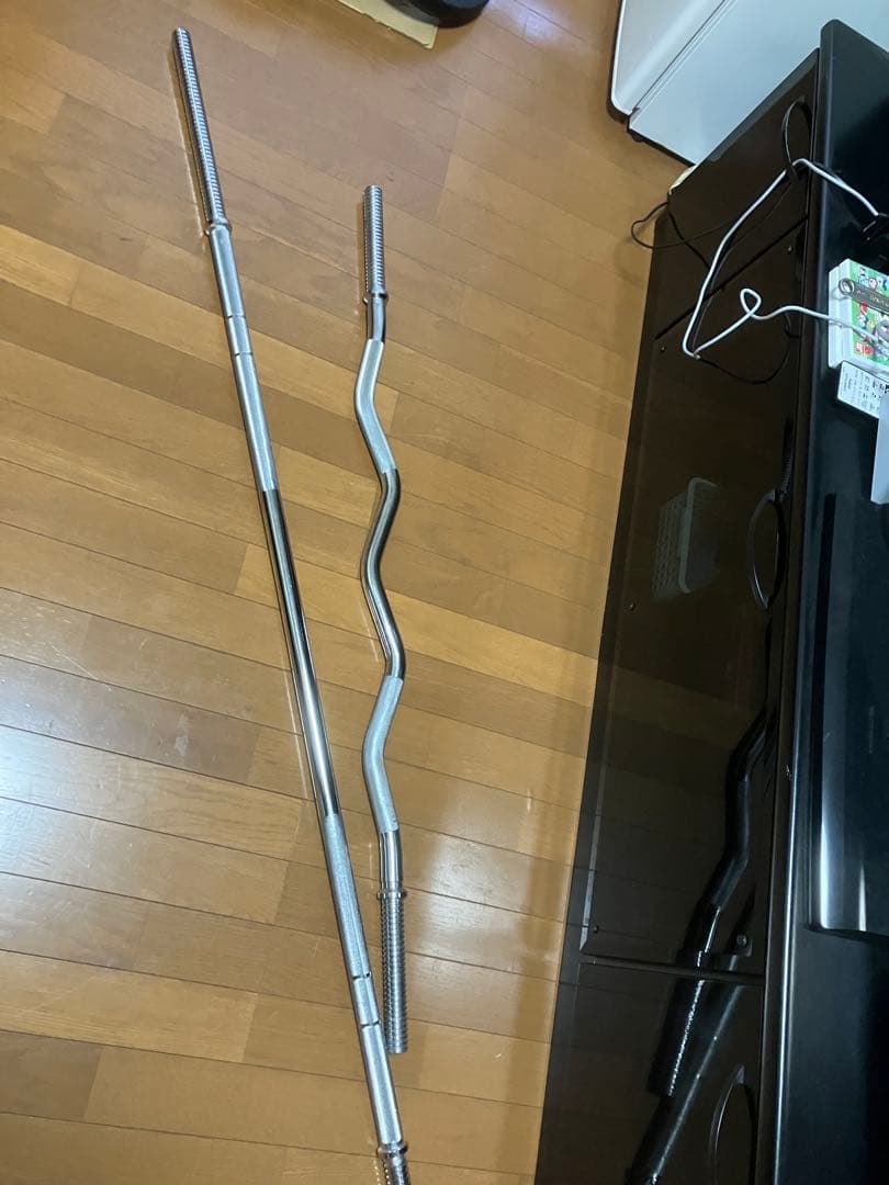 引き取り限定　ストレートバーとEZバーセット