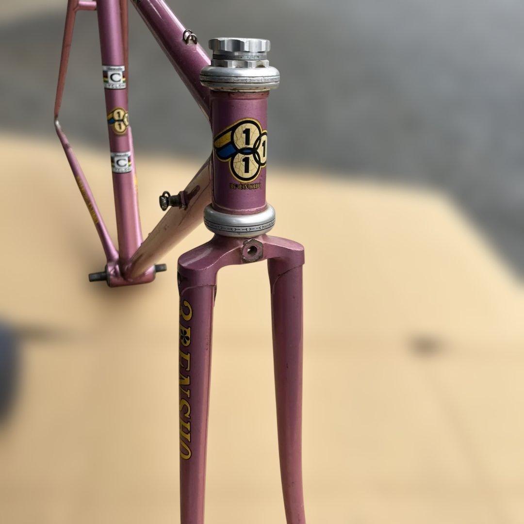 3RENSHO ロードバイクフレーム ピンク