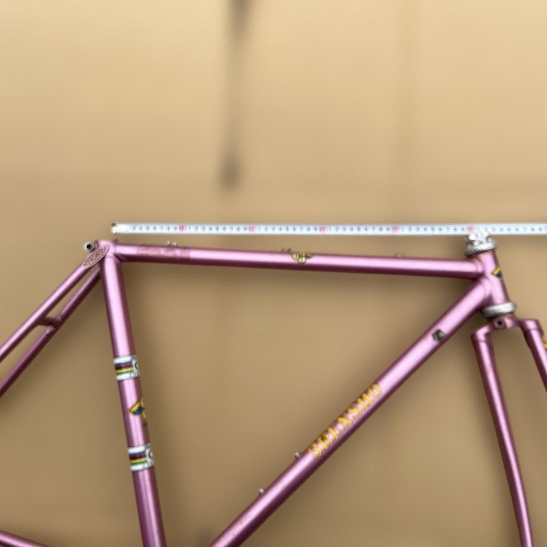 3RENSHO ロードバイクフレーム ピンク