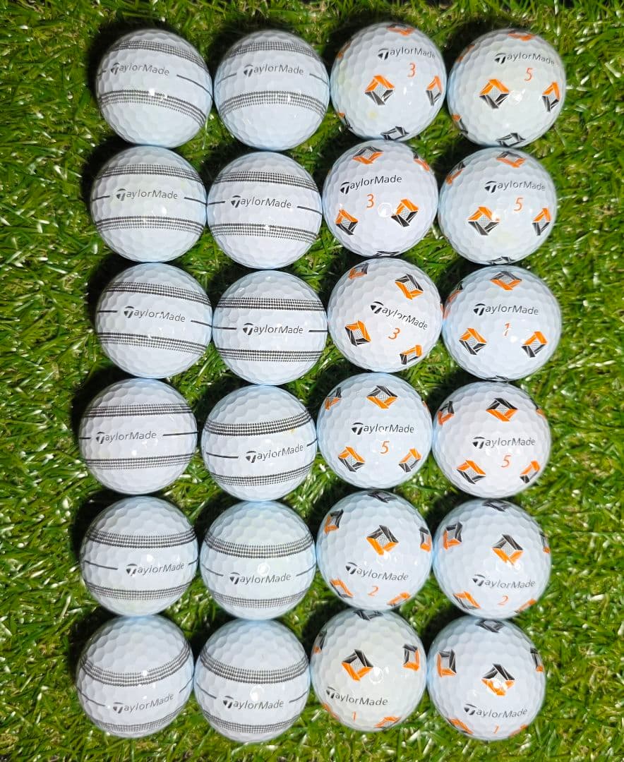 TaylorMade TP5X 24球【2ダース分】STRIPE & PIX