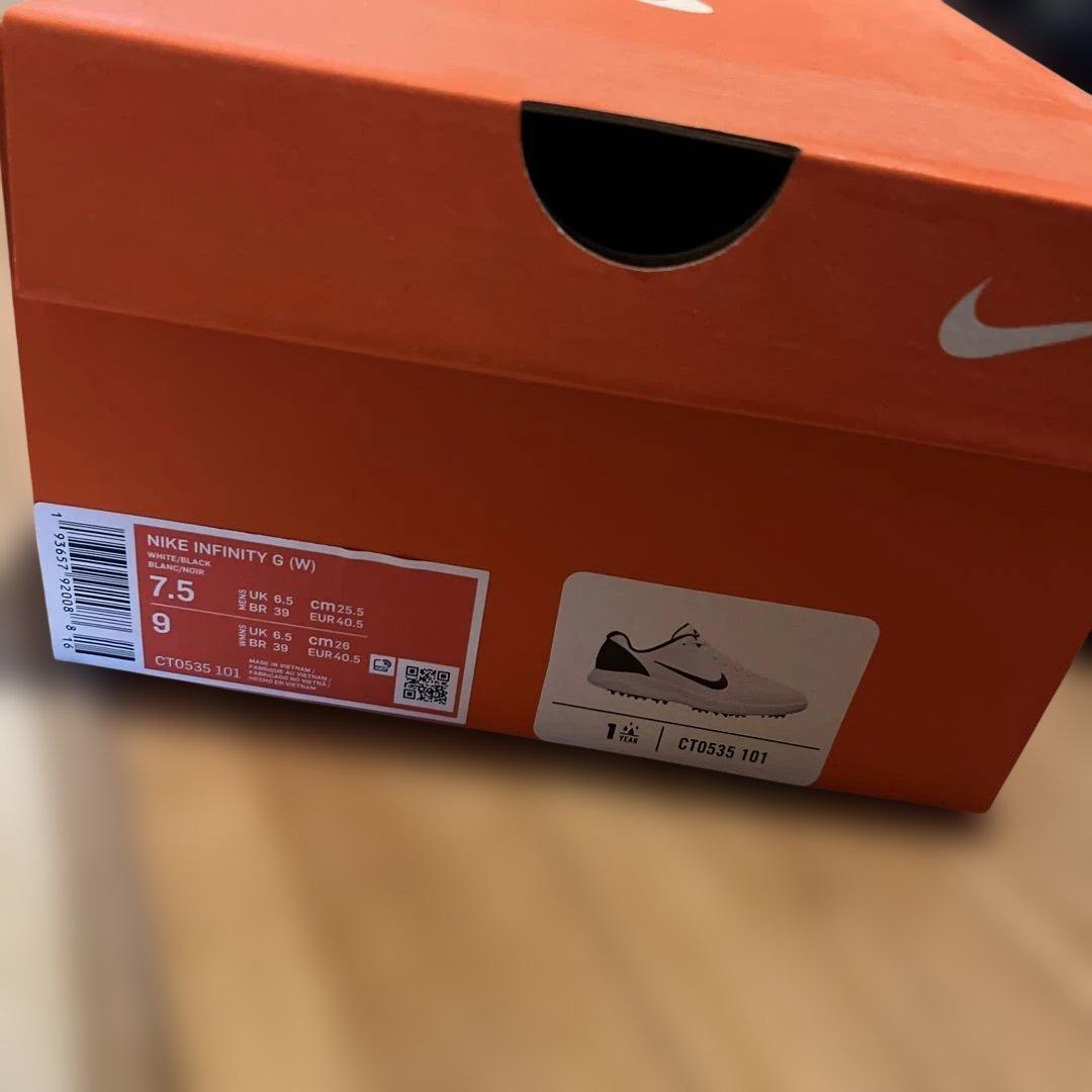 新品！Nike Infinity G (W) ゴルフシューズ 25.5