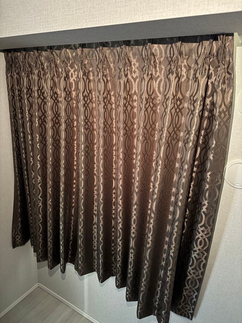 希望価格応相談！高級ドレープカーテン×2枚