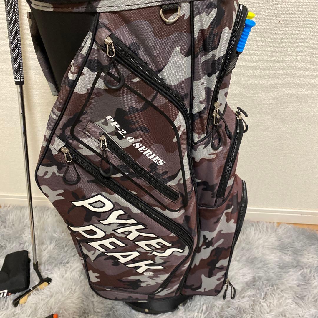 PYKES PEAK P2.0 SERIES カモフラージュゴルフバッグ