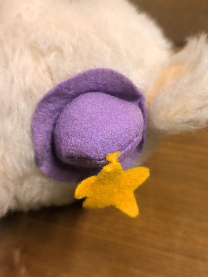 昭和レトロ サンリオ 白いくまさん ぬいぐるみ [16cm]シロクマ テディベア