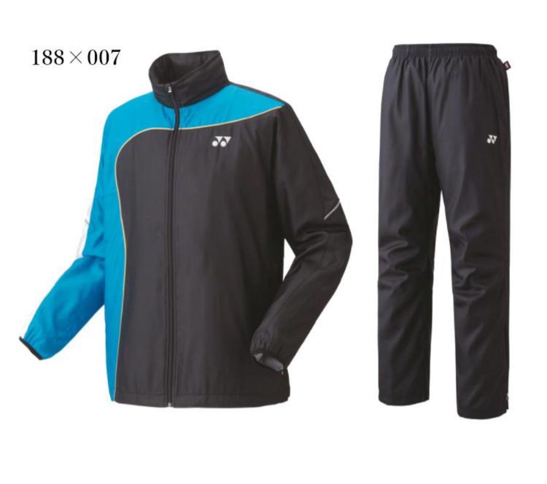YONEX ブラック/ブルー　ウォームアップウェア セット　新品　S 複数あり