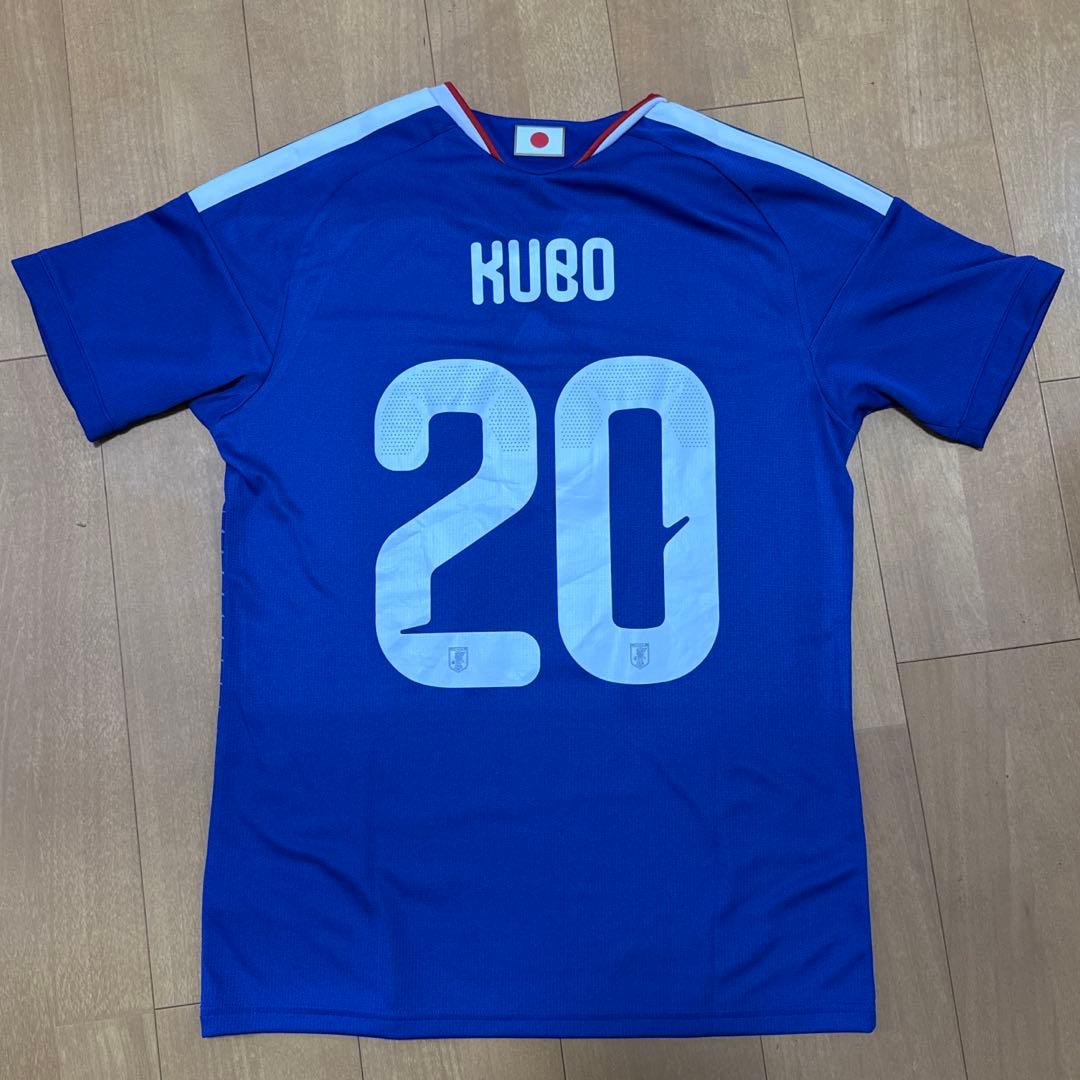 サッカー日本代表 2026 ホーム　ユニフォーム　#20 久保建英　サイズL