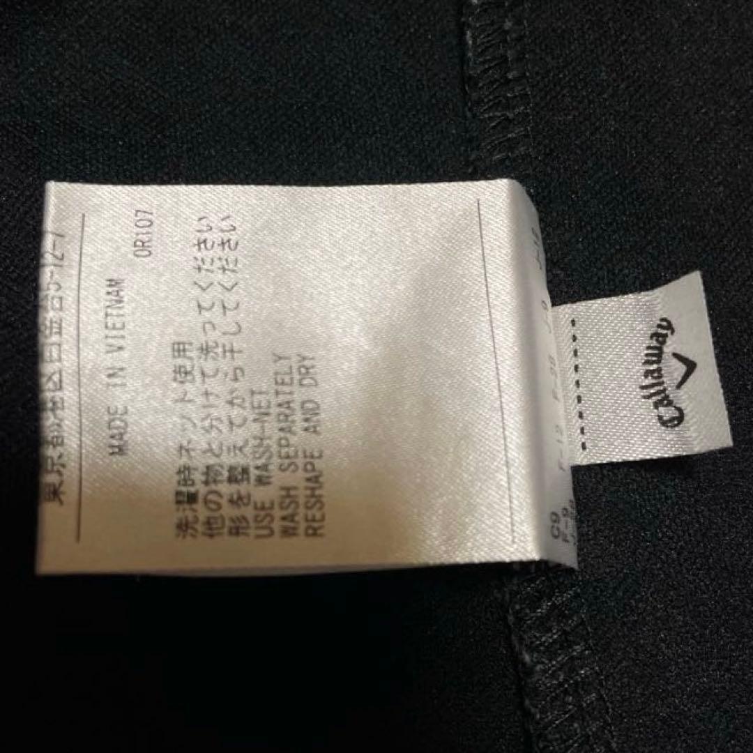 未使用 Callaway キャロウェイ モックネック 千鳥格子 トップス ロンT