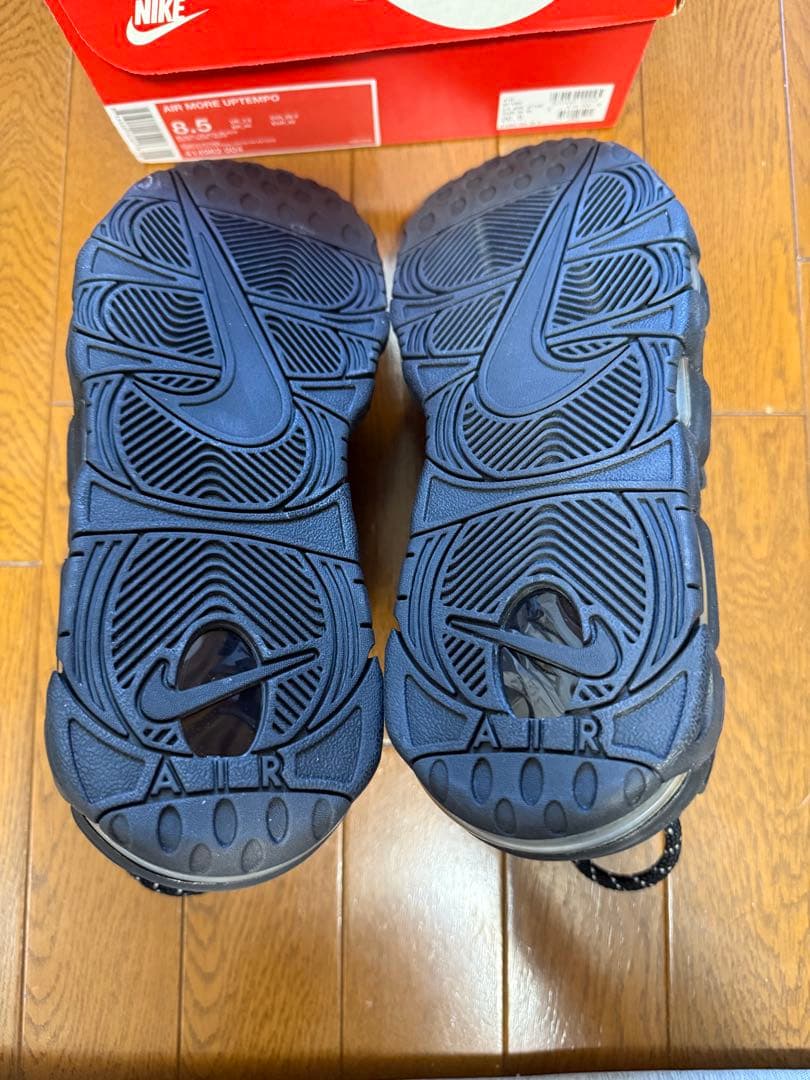 シューズ(男性用) NIKE AIR MORE UPTEMPO BLACK