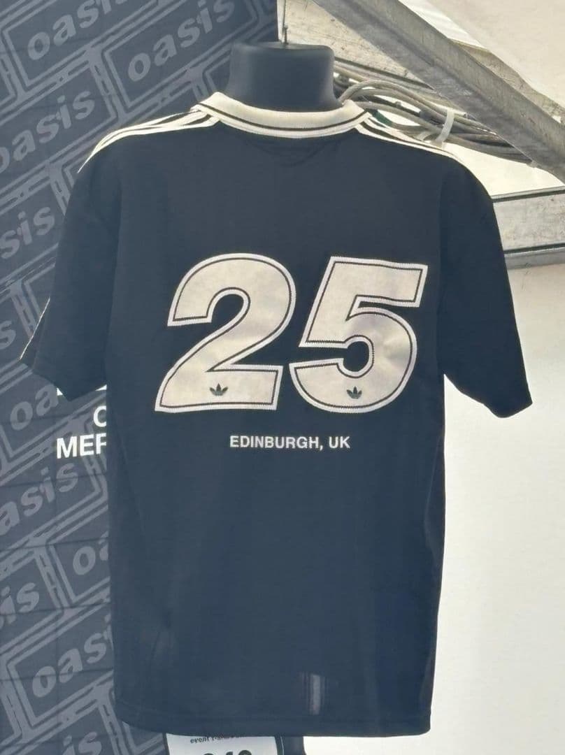 超レア エジンバラ限定 Oasis Adidas Football Shirt