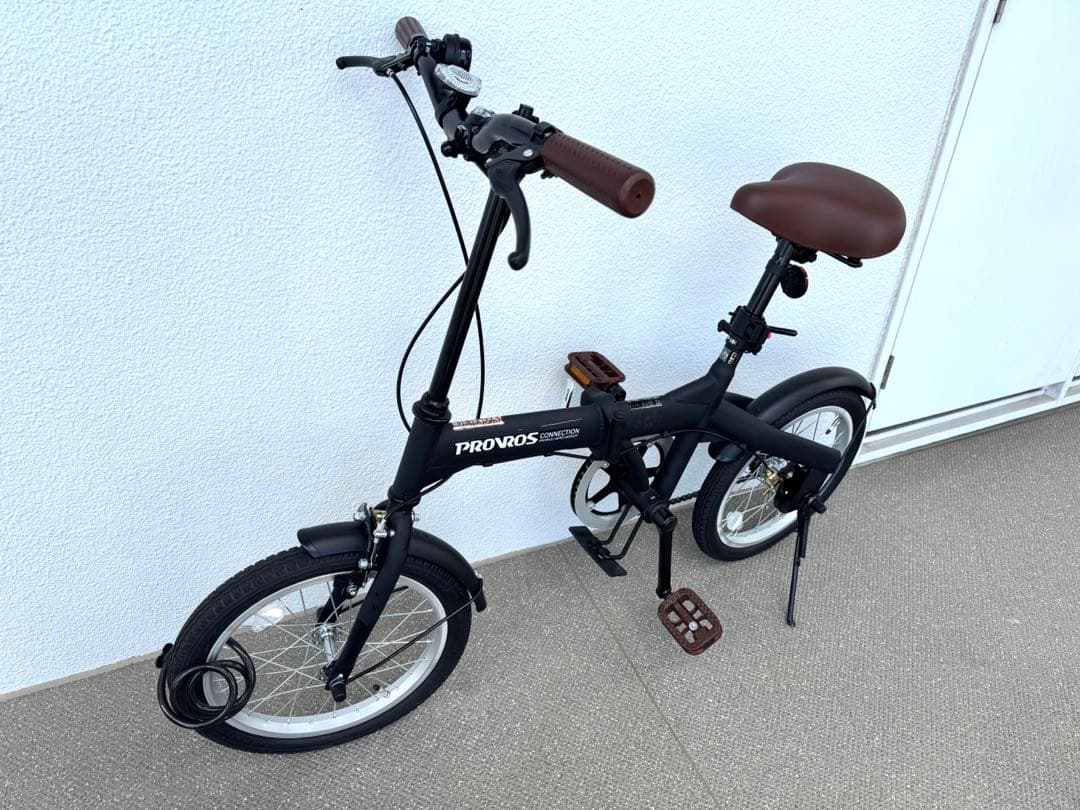 PROVROS 折りたたみ自転車 黒　ほぼ未使用